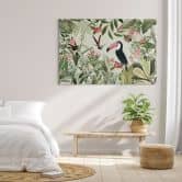 Canvas Tukan i et jungleparadis - UN Designs 