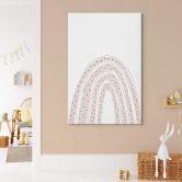 Leinwandbild uplusmestudio - Regenbogen  mit Punkten 