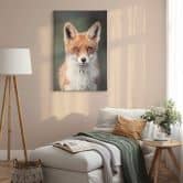 Canvas van Duijn - Fox Eyes 