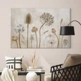Tableau sur toile Disher - fleurs séchées 