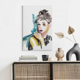 Leinwandbild Verbaan - Audrey is the Prize 