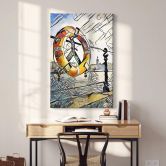 Leinwandbild Zamart - Kandinsky trifft Hamburg am Hafen 