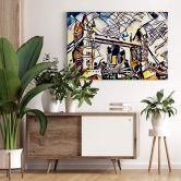 Leinwandbild Zamart - Kandinsky trifft London 