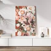 Leinwandbild Orchideenblüten - Zwara 