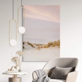 Leinwandbild Zwart - Dünenlandschaft in Ameland 