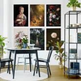 Leinwandbild da Vinci - Die Dame mit dem Hermelin 