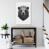 Tableau en toile Korenkova - Le roi ours 