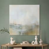 Tableau sur toile Abstrait doré - Hobday 