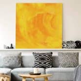 Leinwandbild Schüßler - Solarplexus - Quadratisch 