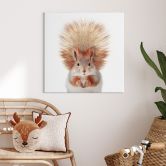 Leinwandbild Kleines Eichhörnchen - Sisi & Seb 