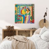 Tableau sur toile Amoureux - Inspiré par Matisse - Zamart 