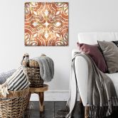 Leinwandbild Spanish Terracotta - Quadratisch 