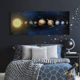 Canvas Print Our Solar System 