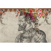 Livingwalls Fototapete Walls by Patel 3 In The Gallery 2 bunt, grau, orange, gelb, pink 