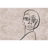 Livingwalls Fototapete Walls by Patel 3 Paloma`S Room 1 beige, grau 