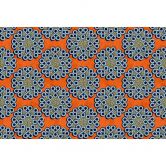 Livingwalls Fototapete Walls by Patel 3 Dakar 2 orange, blau, gelb 