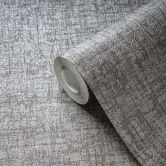 Fein strukturierte Designer-Tapete Mittelgrau - Urban Chic Vliestapete 