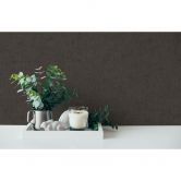 Livingwalls Unitapete Titanium 3 Vliestapete einfarbig schwarz 