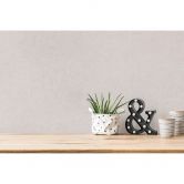 Livingwalls Unitapete Titanium 3 Vliestapete einfarbig weiß 