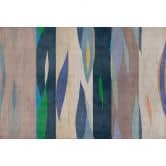 Fototapete Abstrakte Kunst mit Farbspiel - Moderne Vliestapete 
