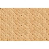 Fototapete Strukturierte Marokkanische Tapete- Beige Ton in Ton Muster 