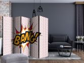 Kamerscherm - Graffiti - PENG! , 5-delig - 225x172 cm 