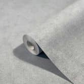 Ensfarvet tapet, non-woven Nuancer grå 