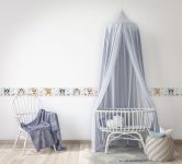 Behangrand met illustratie Kids Walls grijs, veelkleurig 