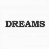 MDF-Letters Dreams 1 