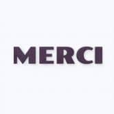Lettres en bois MDF Merci 