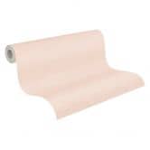 Vliesbehang roze mat textiellook structuurbehang effen behang donkerroze pastel modern vrouwelijk 