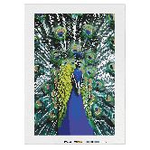 Malen nach Zahlen Leinwandbild - Pfau Philippe  