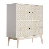 Furniture Wrap - self adhesive - Fredriksson - Golden Geometry 