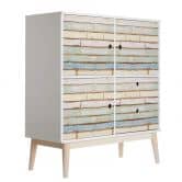 Furniture Wrap Shabby Wood 