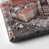 Leinwandbild Münchener Skyline - Panorama 