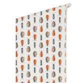Patroonbehang – Colourful Beetles – oranje 