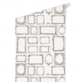 Mustertapete - Frame Your Life - braun 