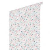 Mustertapete Graphic Flowers - Blumen rosa 