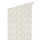 Mustertapete - Pinselstriche beige 