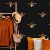 Mønstertapet UN Designs - Bidronningen Sort 