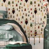 Papier peint à motifs UN Designs - Le paradis des scarabées 