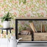 Mustertapete UN Designs - Rosenranken 