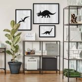 Poster Nouveauprints - Geometric Dinosaur Triceratops 
