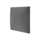 Stoffen Wandpanelen Mollis grijs 30x30 cm 