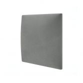 Polsterpaneel Mollis grau 30x30 cm 