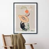 Poster Arty Guava - Papaya Balance 