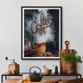 Poster Belenko - odeur de café 