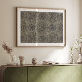 Poster Mandala Boho Antikgold - Bloomery Decor 