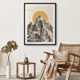 Poster Bodart - Sun and Mountain 