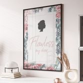 Poster Flawless my dear - inspiriert von Bridgerton 